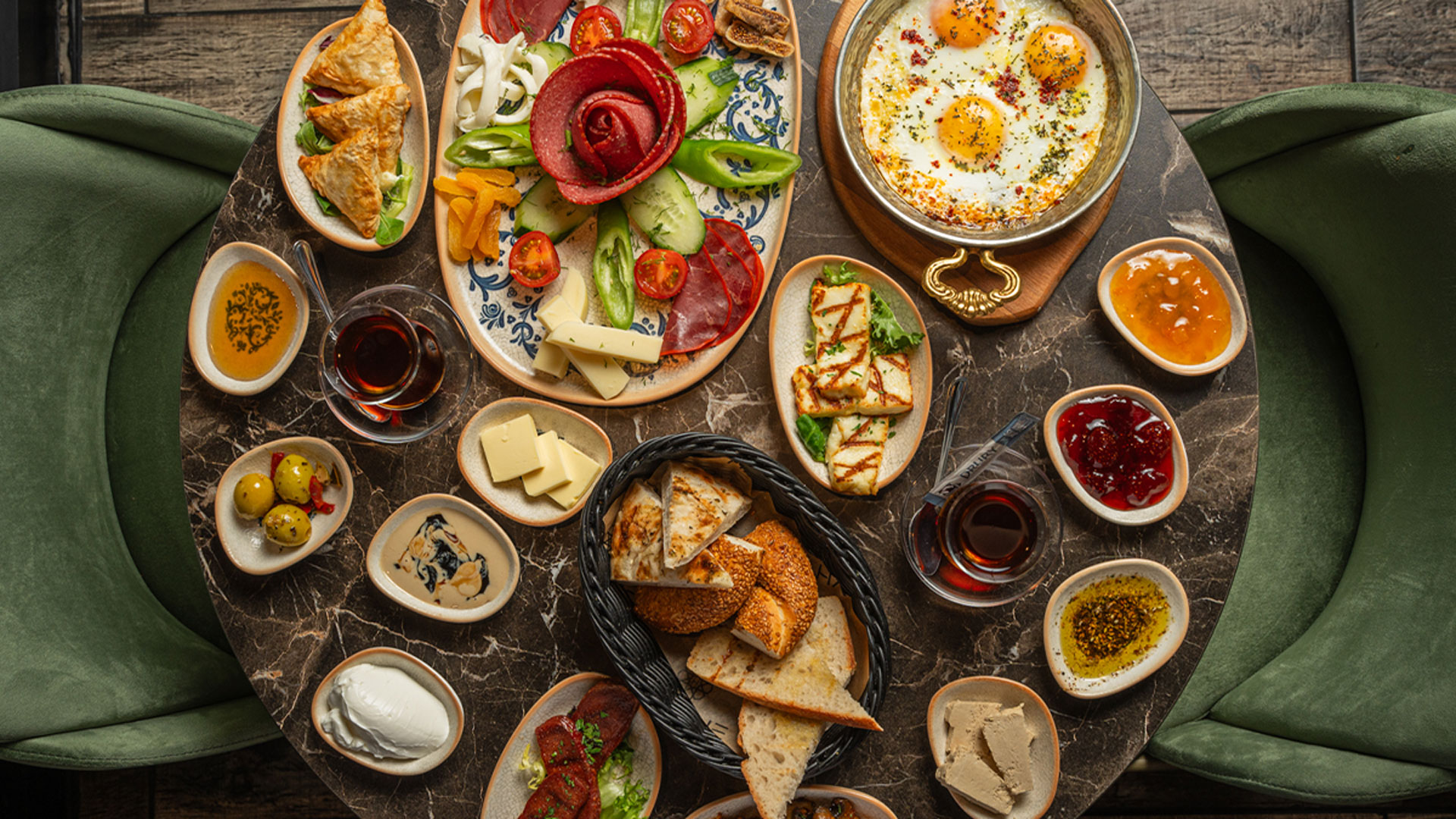 Hazine Bexleyheath Turkish Breakfast Serpme (Small) 2-3 guests