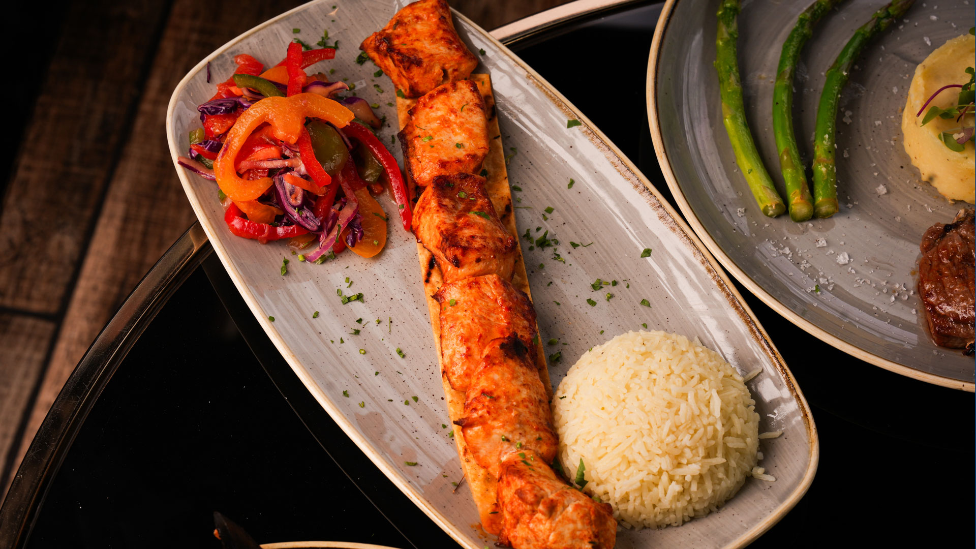 Kids Menu, Hero Image of Chicken Shish